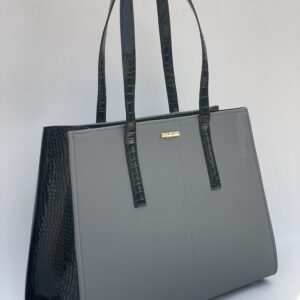 CITY GIRL SMALL MAXI TOTE (GREY COMBO)