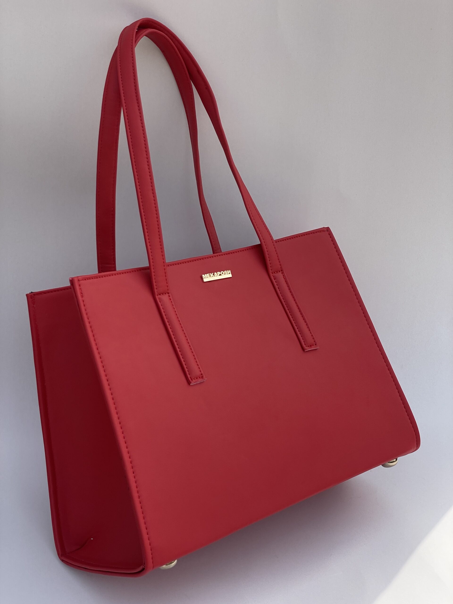 CITY GIRL SMALL MAXI TOTE (RED COLOR)