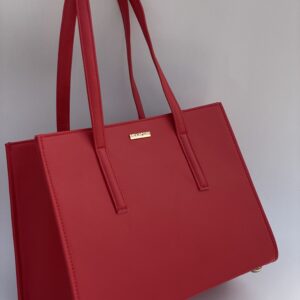 CITY GIRL SMALL MAXI TOTE (RED COLOR)