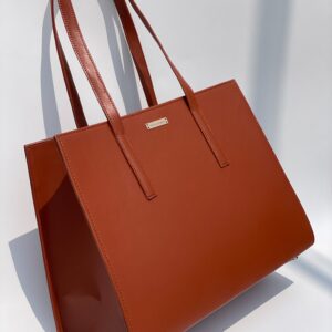 CITY GIRL MAXI TOTE (BURNT ORANGE COLOR)
