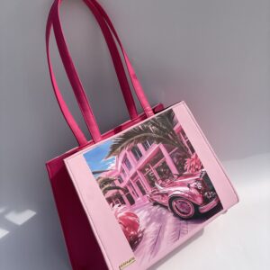 KAYLA TOTE (PINK COMBO 5)