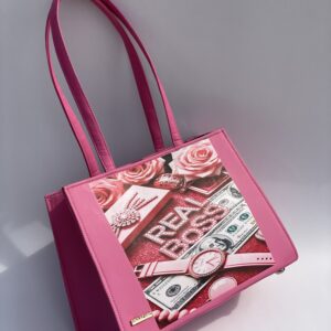 KAYLA TOTE (PINK COMBO 4)