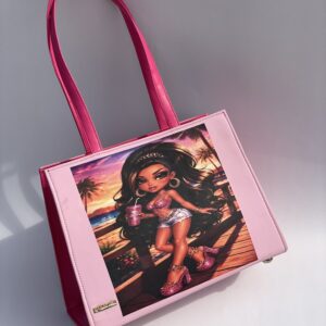 KAYLA TOTE (PINK COMBO 3)