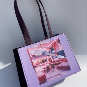KAYLA TOTE (Lilac combo 3)